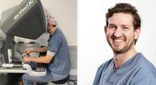 Robotchirurgie door dr. Valentin Noyez