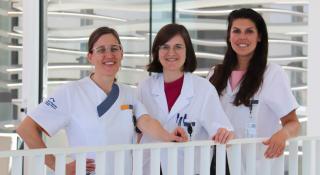 Groepsfoto teamfoto cardiologie en nefrologie