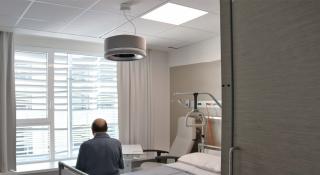 Nobi-lamp voor valdetectie en -preventie op dienst geriatrie